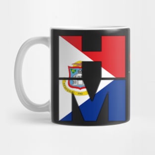 St Maarten Collections Flag Spelling HOME - Soca Mode Mug